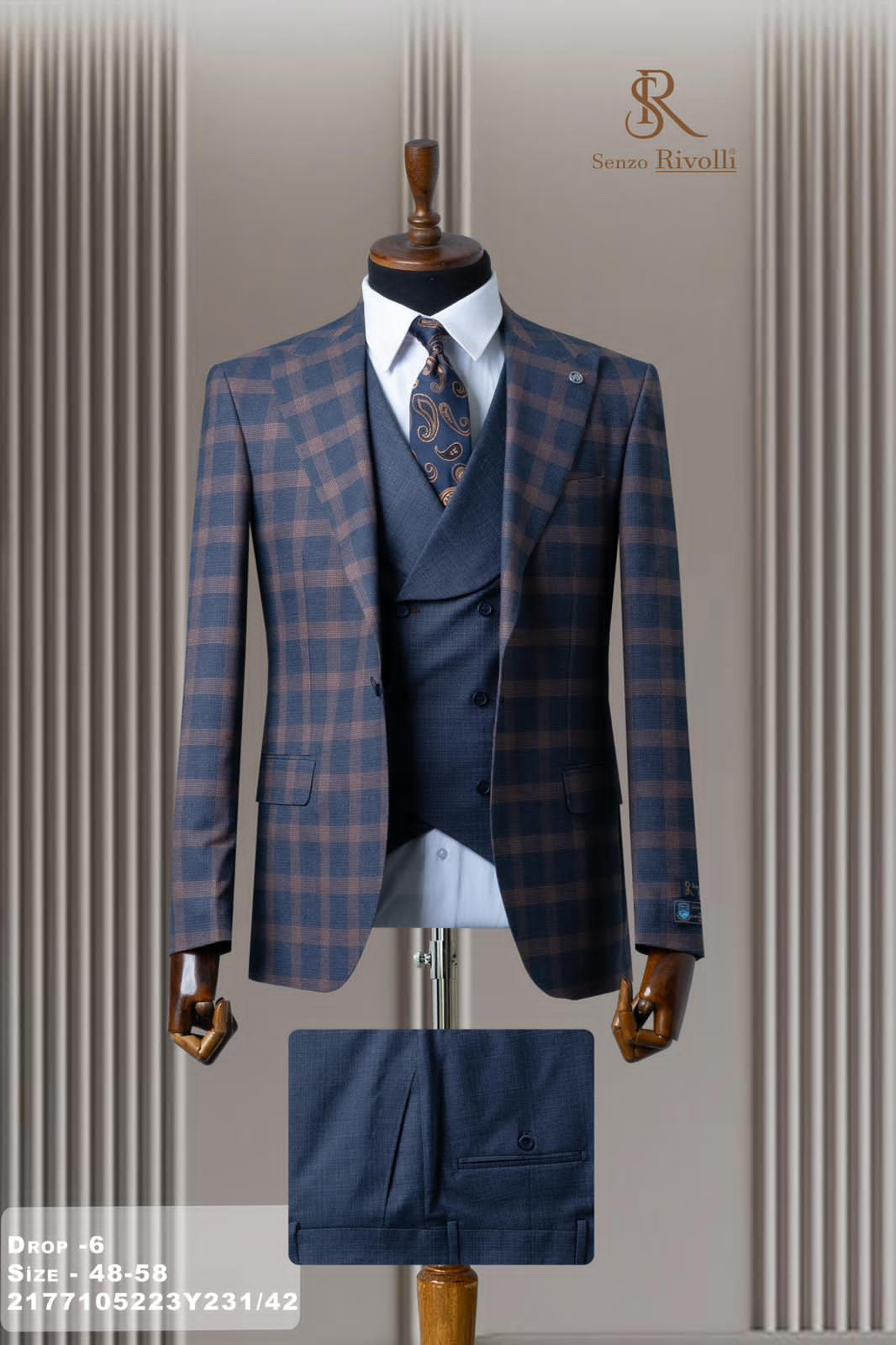 Men's Classic 3-Piece Suits