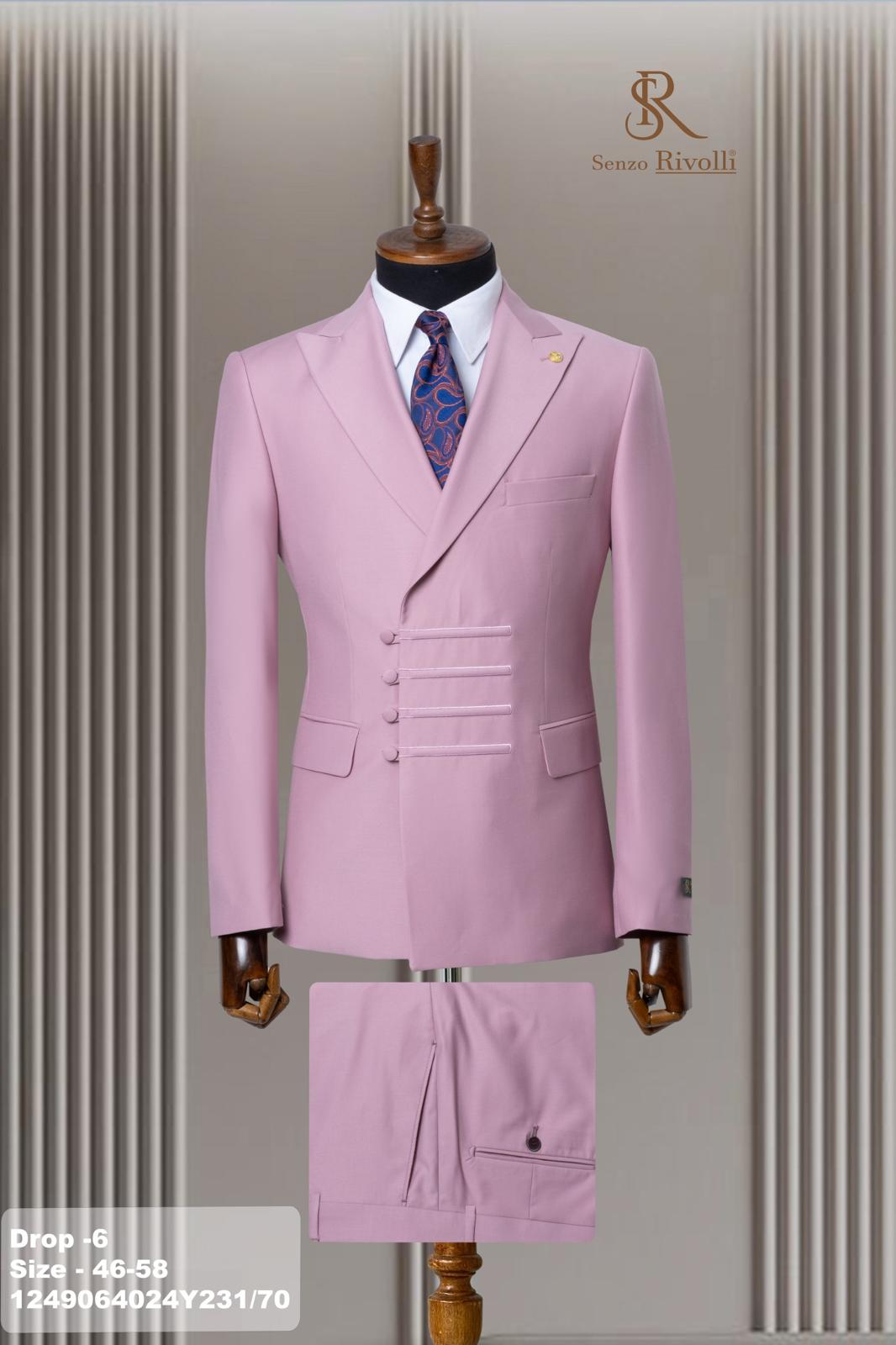 Senzo Rivoli Double Breasted Suit.