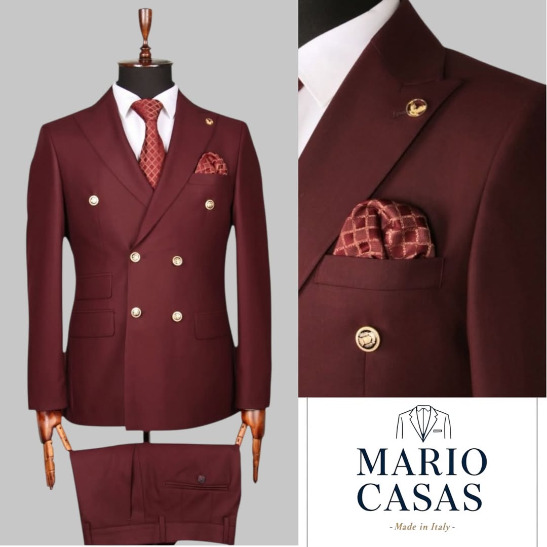 Mario Casas Premium 3 Piece Suit.