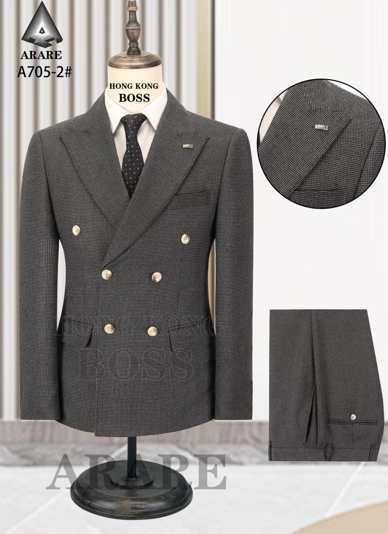 Double Breasted Two Piece Suit.