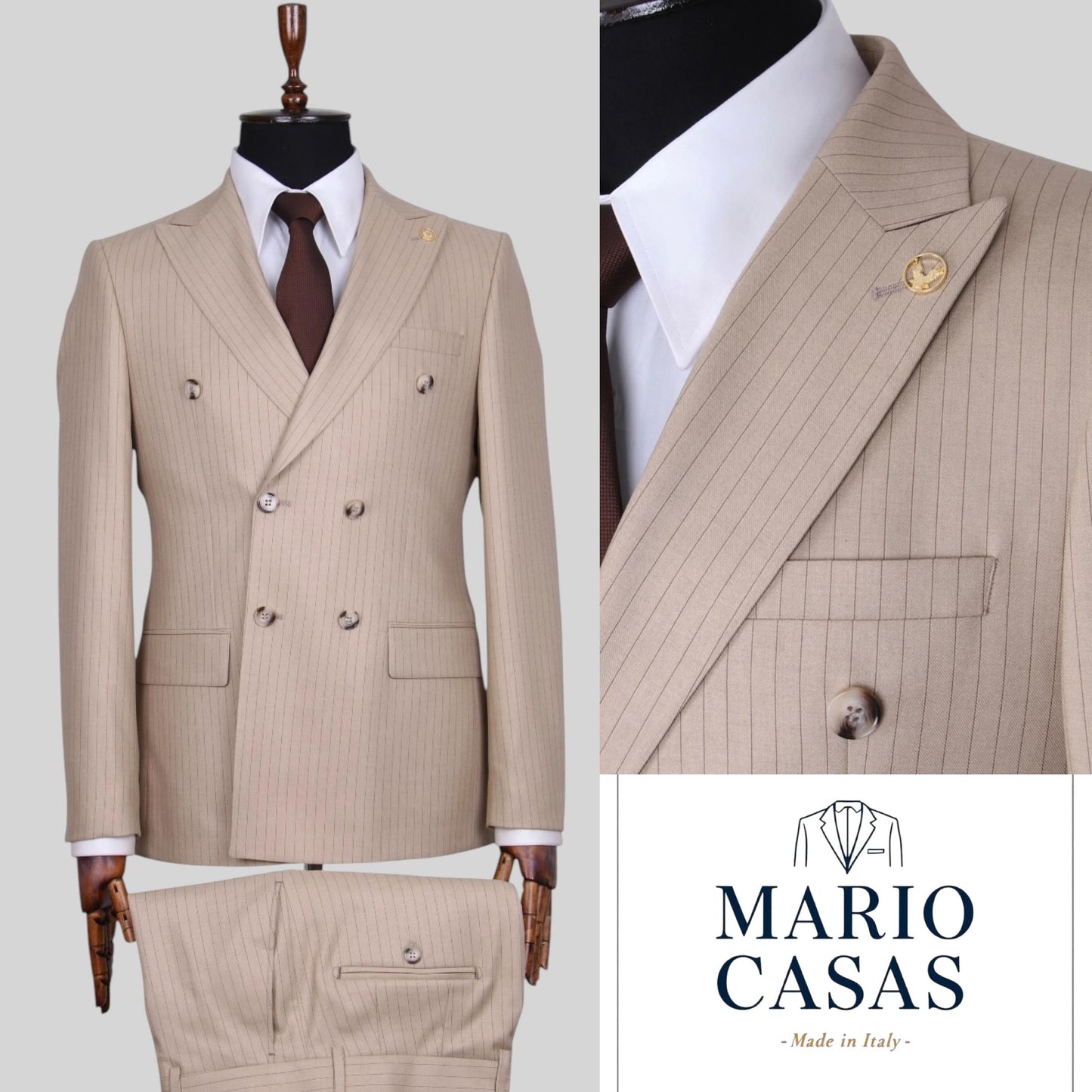 Double Breasted Two-Piece Suit.