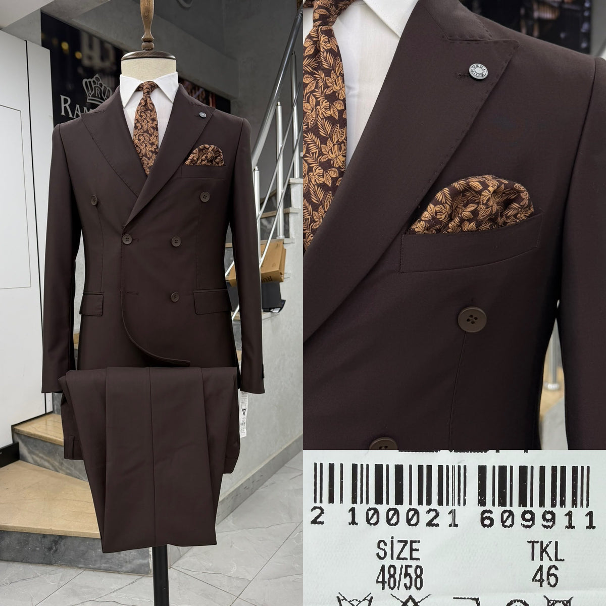 Double Breasted Two-Piece Suit.