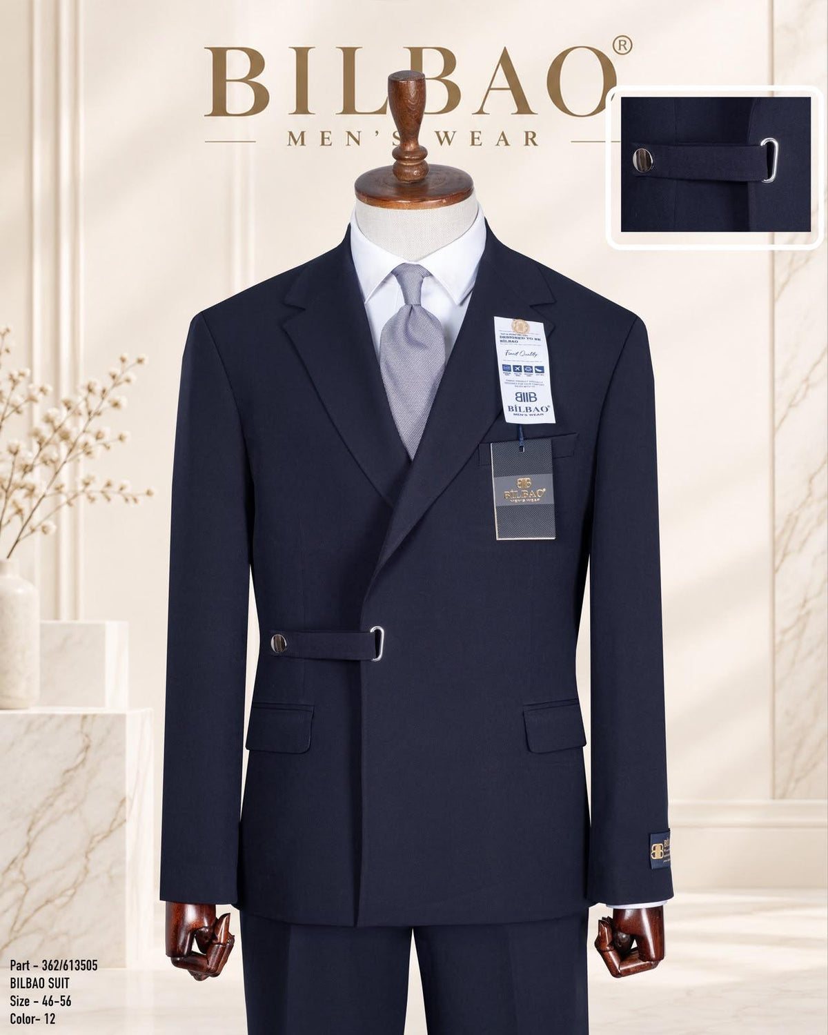 Double Breasted Two-Piece Suit.