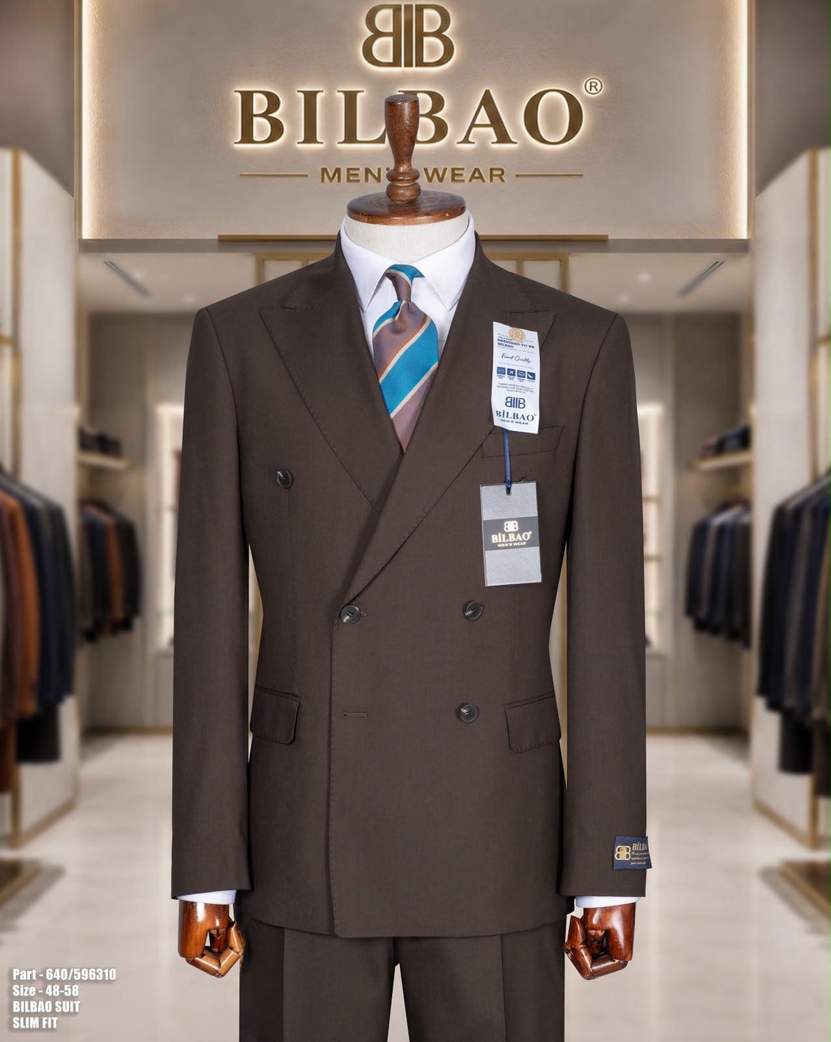 Double Breasted Two-Piece Suit.