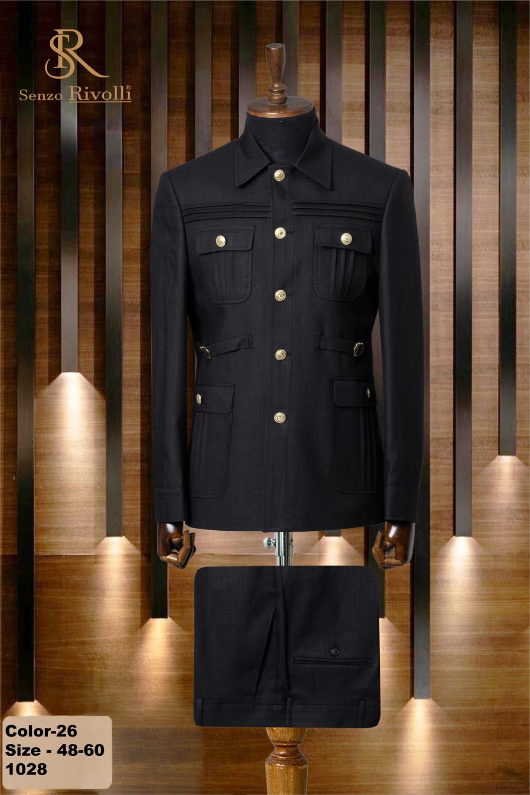 Double Vent 2 Piece Premium Safari Suit.