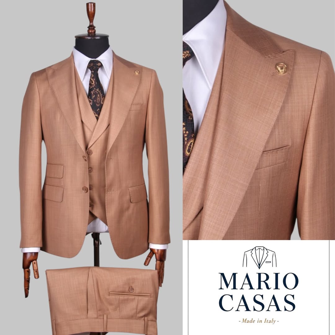 Mario Casas  Premium 3 Piece Suit.