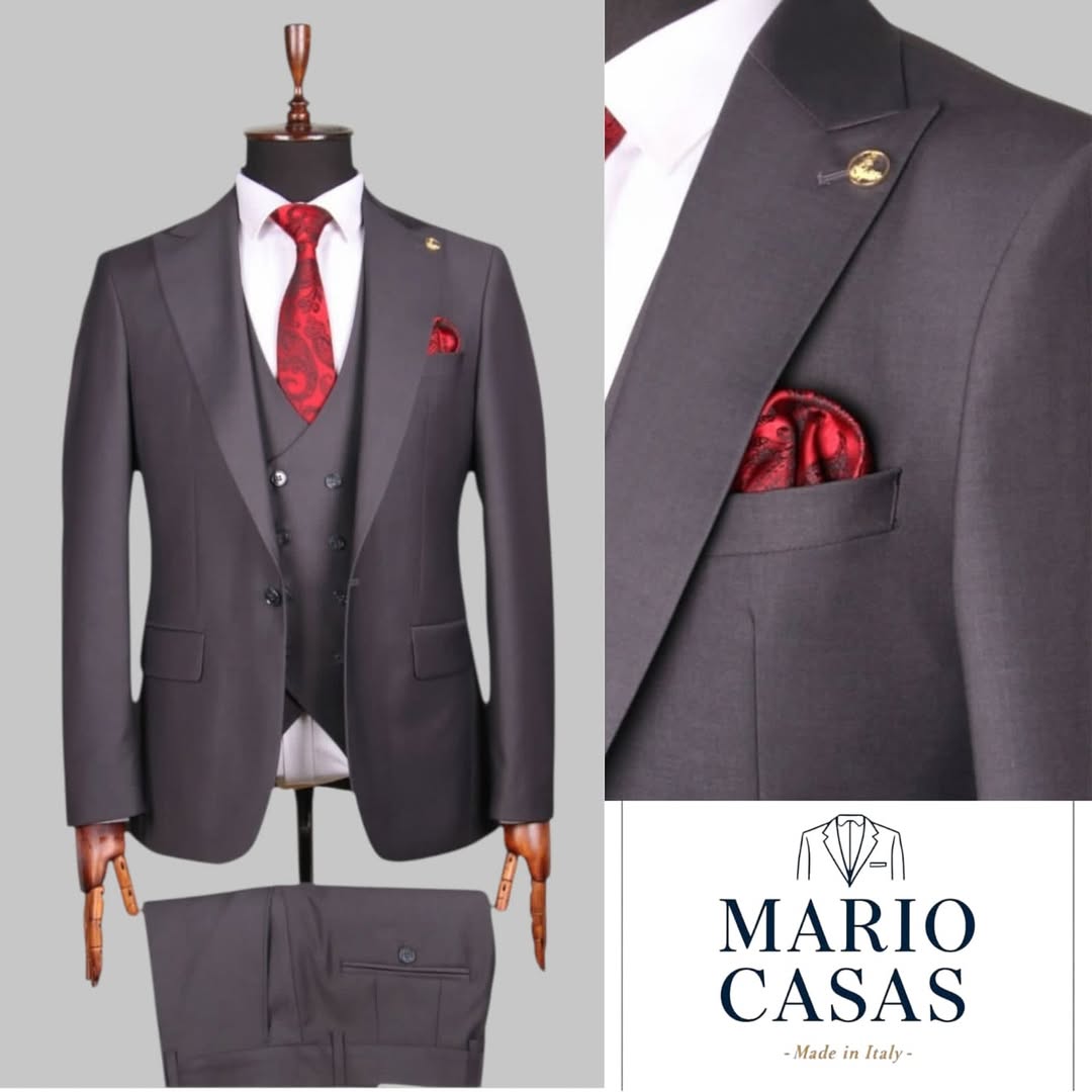 Mario Casas  Premium 3 Piece Suit.