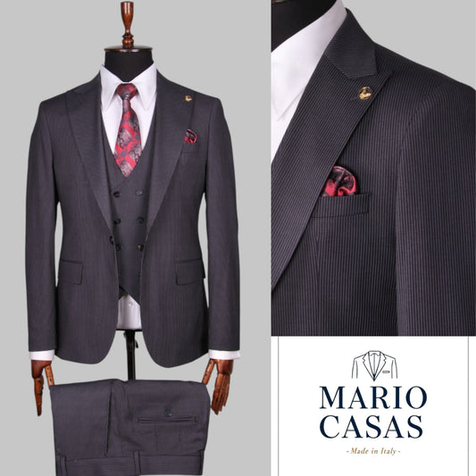 Mario Casas  Premium 3 Piece Suit.