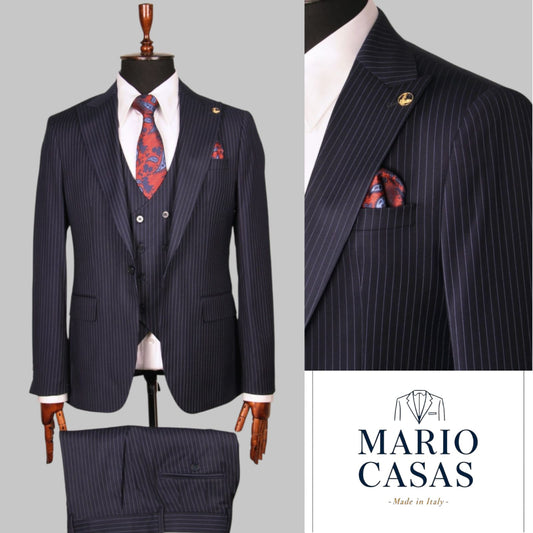 Mario Casas  Premium 3 Piece Suit.