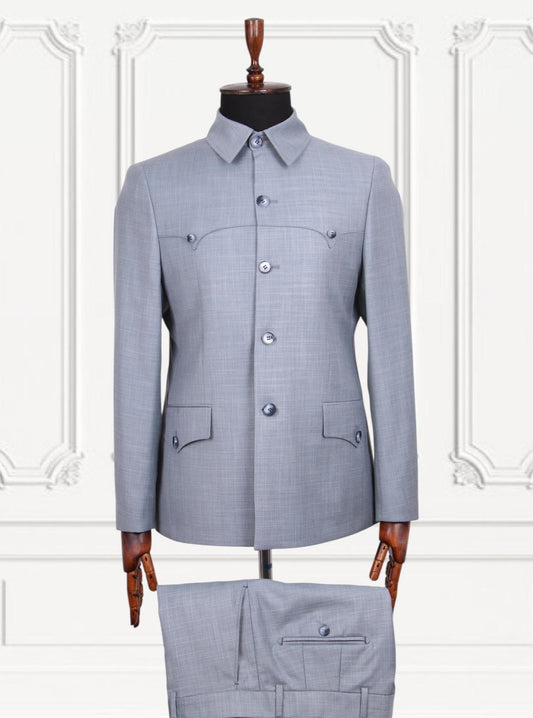 Double Vent 2 Piece Premium Safari Suit