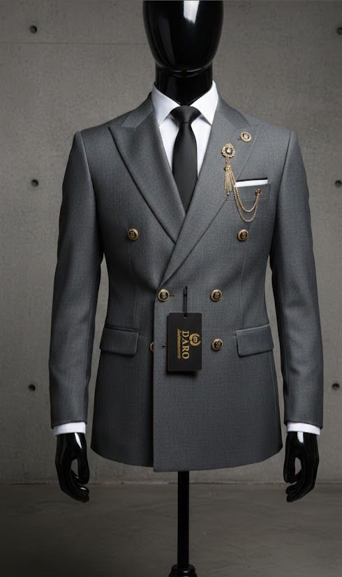 Double Breasted Two Piece Suit.