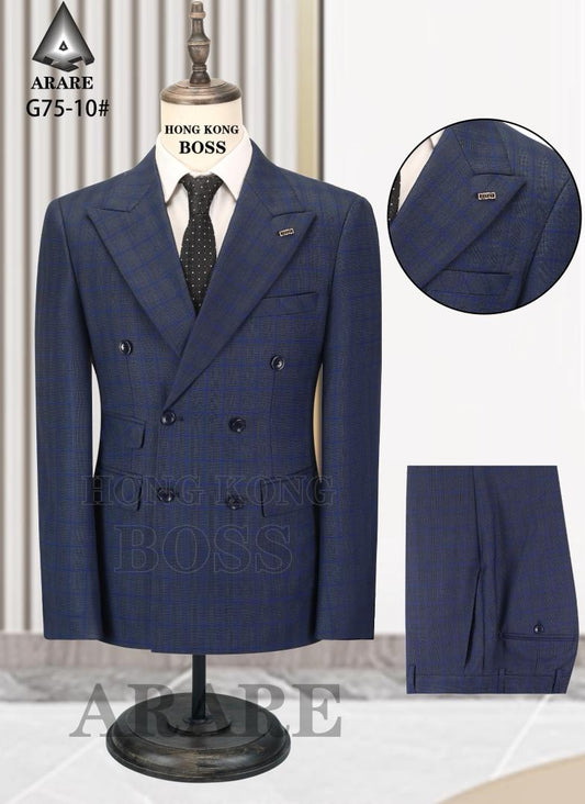 Double Breasted Two Piece Suit.