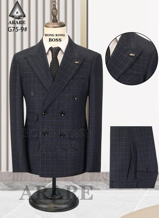Double Breasted Two Piece Suit.