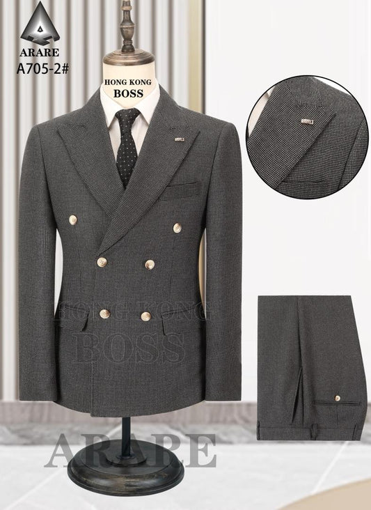 Double Breasted Two Piece Suit.