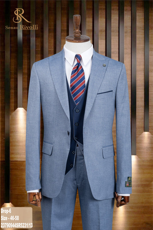 Two Tone Three-Piece Suit.