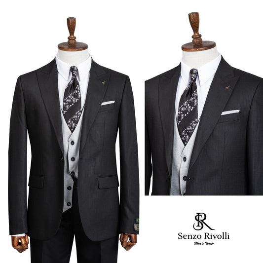 Two Tone Three-Piece Suit.