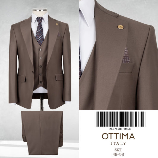 Sophisticated Three-Piece Suit .