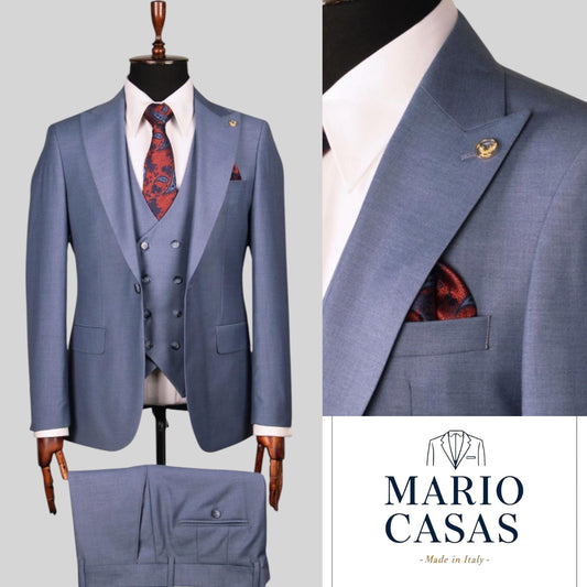 Sophisticated Three-Piece Suit .