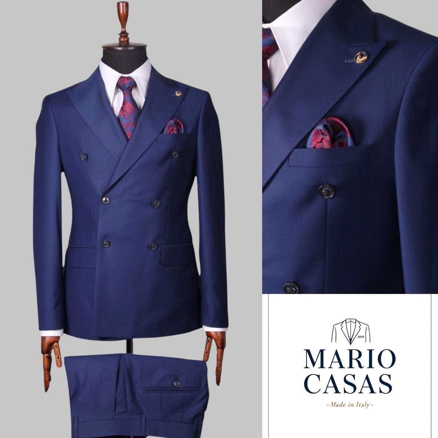 Double  Breasted Two-Piece Suit.