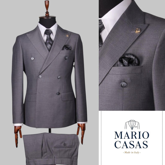 Double  Breasted Two-Piece Suit.