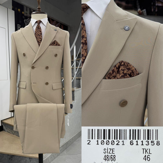 Double  Breasted Two-Piece Suit.