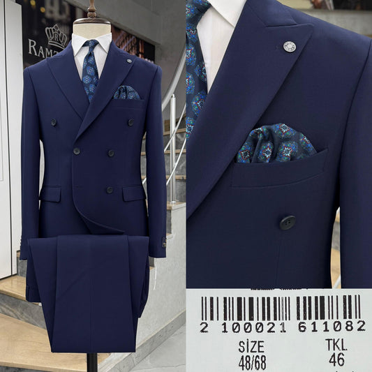 Double  Breasted Two-Piece Suit.