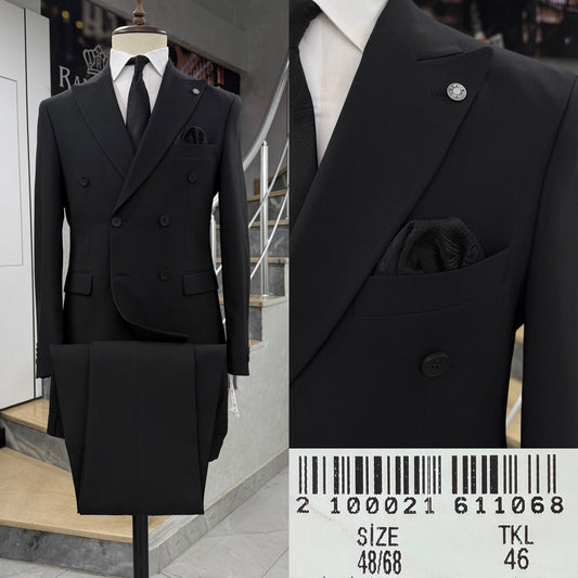 Double  Breasted Two-Piece Suit.