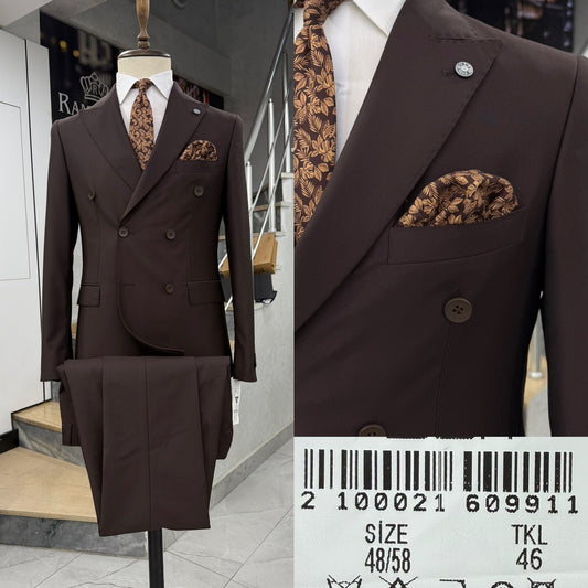 Double  Breasted Two-Piece Suit.