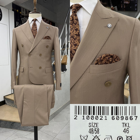 Double  Breasted Two-Piece Suit.