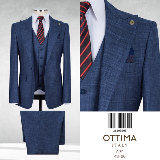Sophisticated Three-Piece Suit .