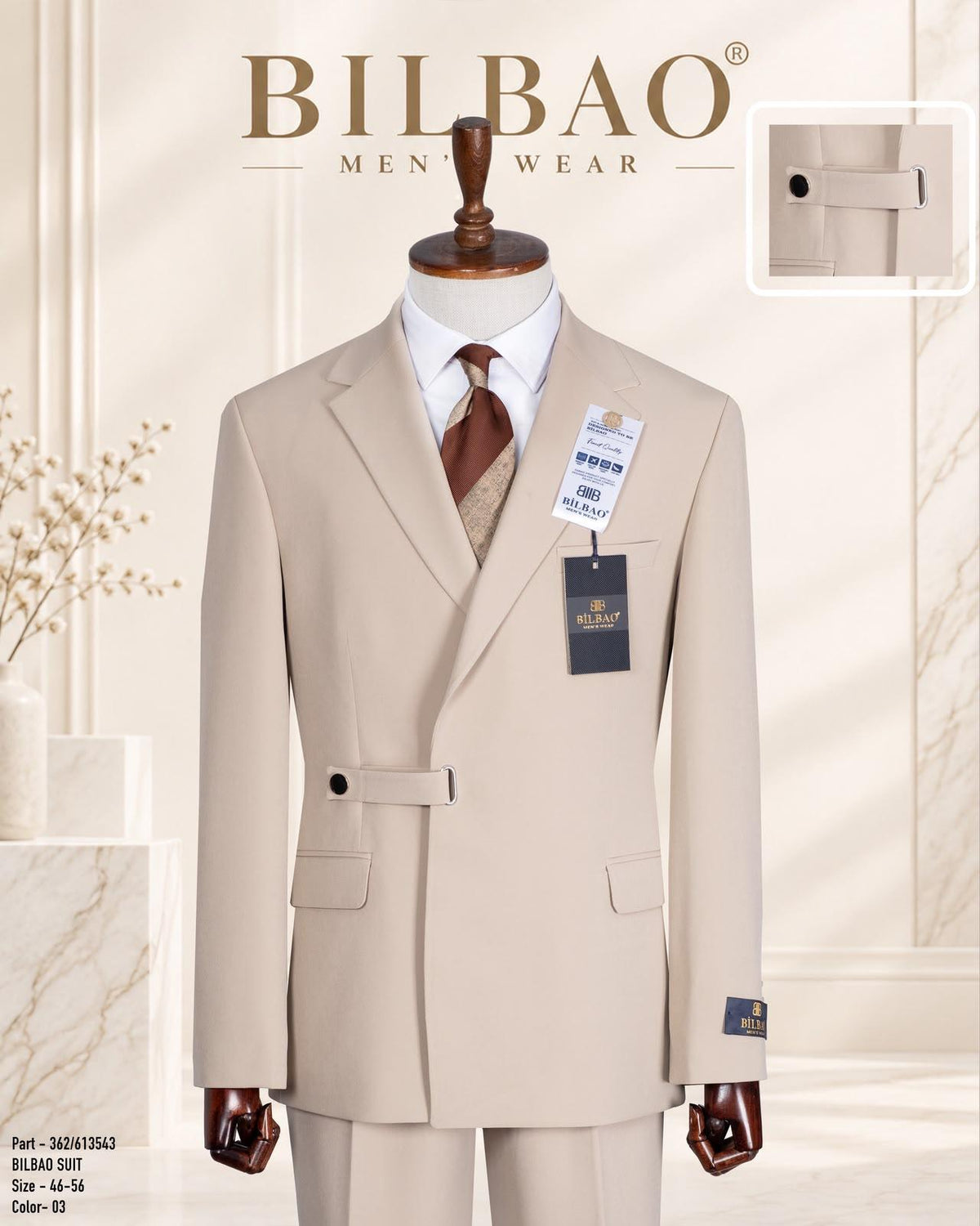 Double  Breasted Two-Piece Suit.