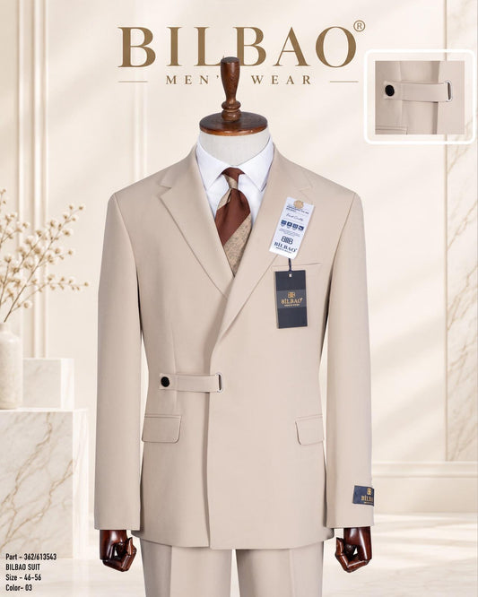 Double  Breasted Two-Piece Suit.