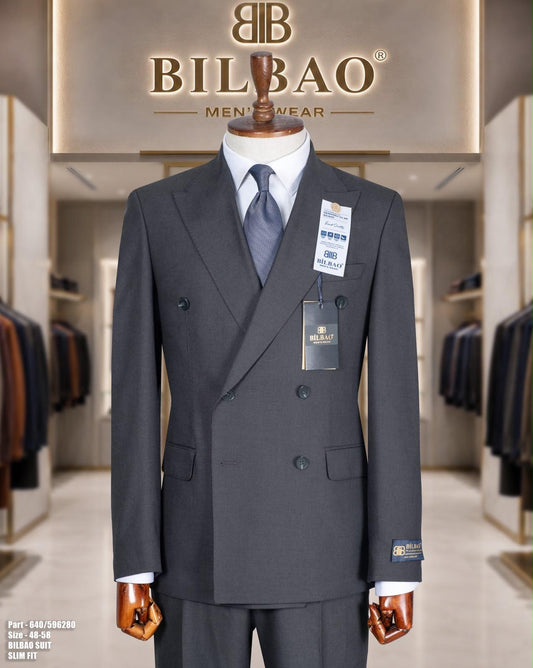 Double  Breasted Two-Piece Suit.