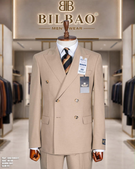 Double  Breasted Two-Piece Suit.