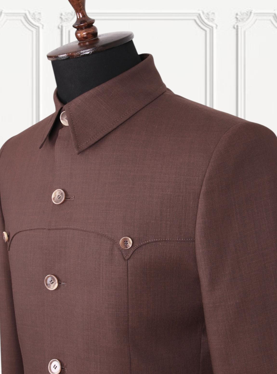 Double Vent 2 Piece Premium Safari Suit