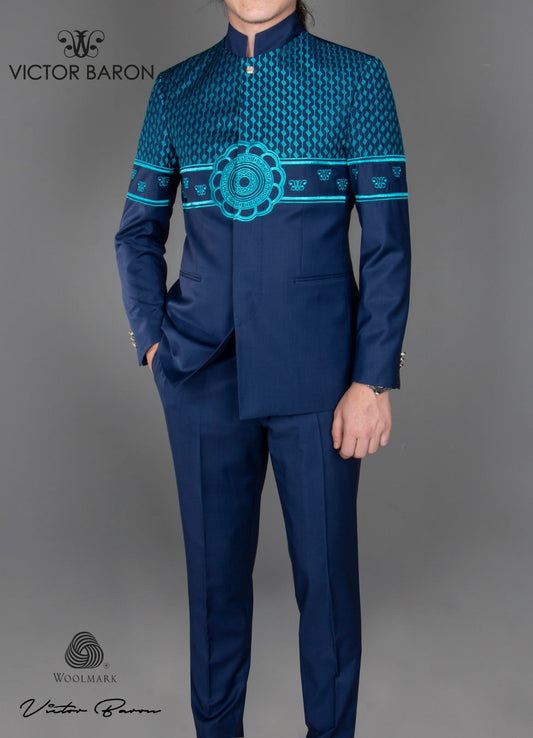Victor Baron Safari Premium Suits. - Italian Suit