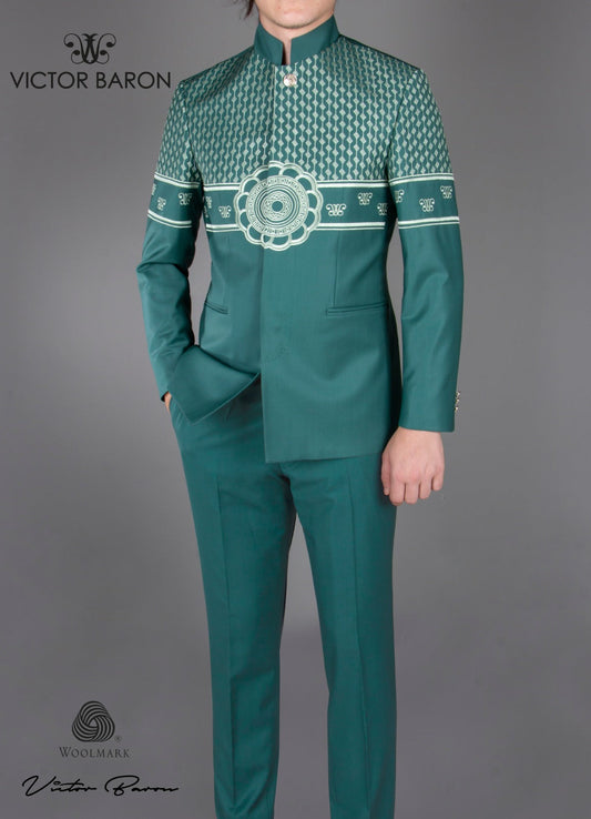 Victor Baron Safari Premium Suits. - Italian Suit